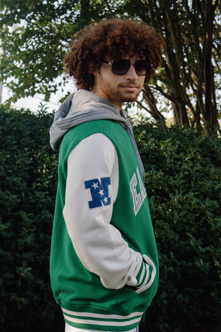 Philadelphia Eagles Embroidered Hoodie Jacket