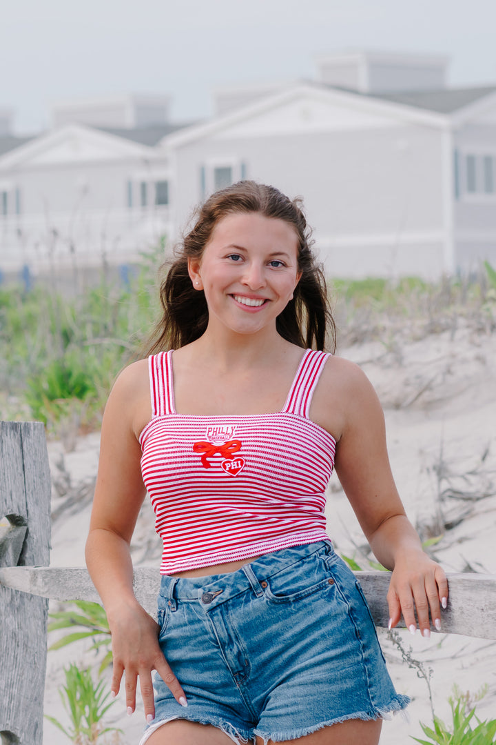 Philly Striped One Size Multi Patch Tank