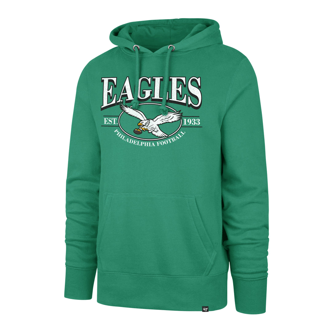 Philadelphia Eagles Historic Kelly Deluxia Headline Hood Women