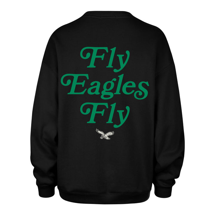 Philadelphia Eagles Historic Shout Out Oversized Sweatshirt