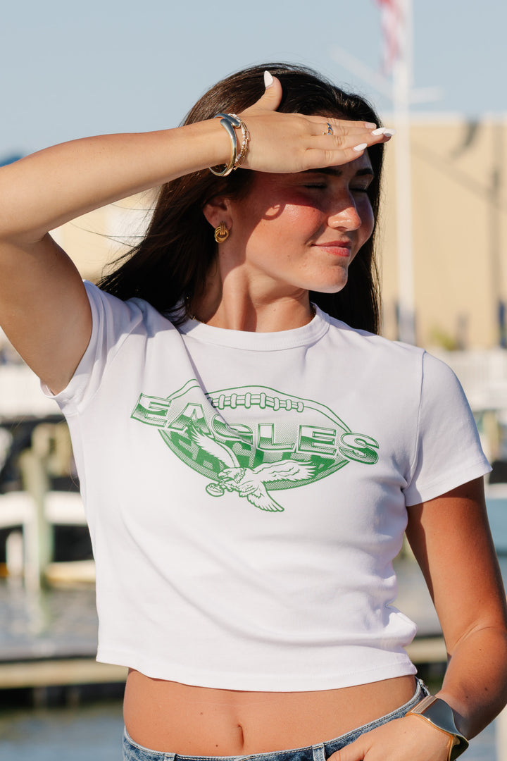 Philadelphia Eagles Repeat Baby Tee