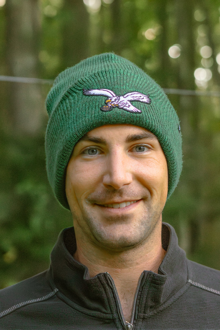 Philadelphia Eagles Historic Kelly Brain Freeze Cuff Knit Beanie