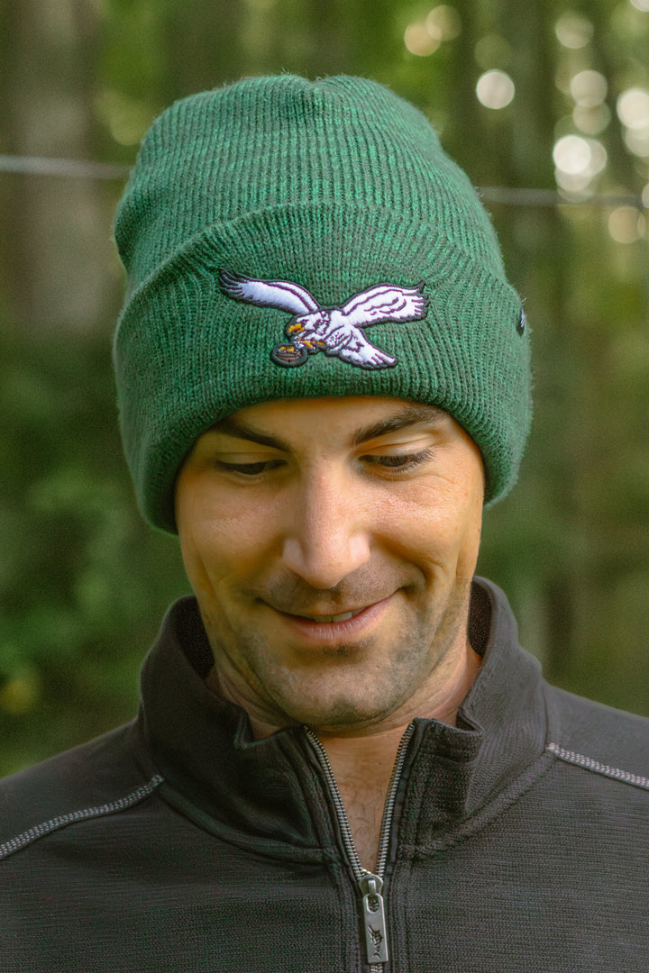 Philadelphia Eagles Historic Kelly Brain Freeze Cuff Knit Beanie