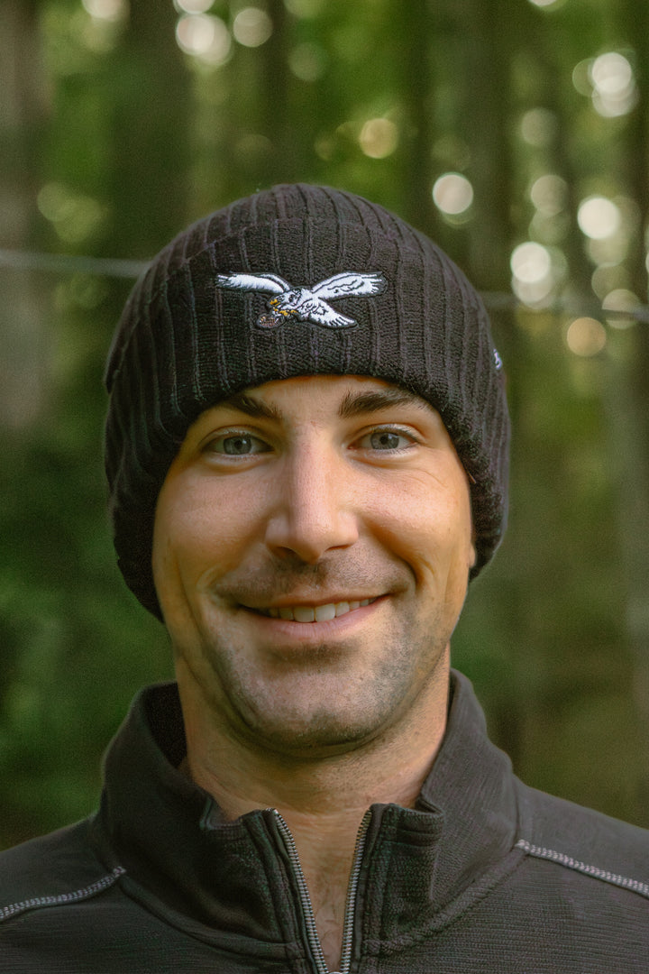 Philadelphia Eagles Black Harbor Cuff Knit Beanie