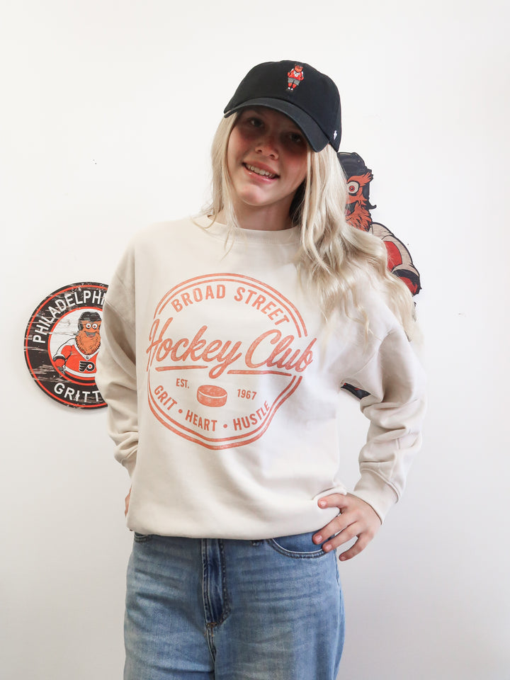 Philly Hockey Club Off White Crew