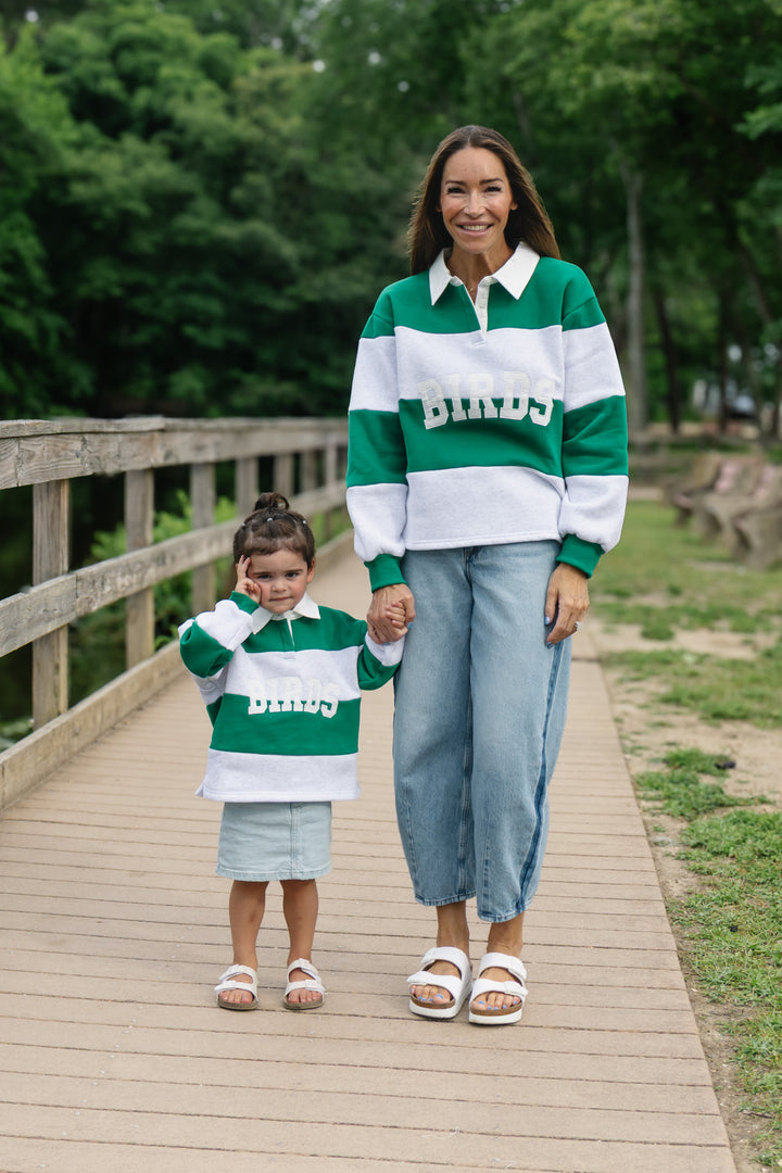 Philly Birds Striped Rugby