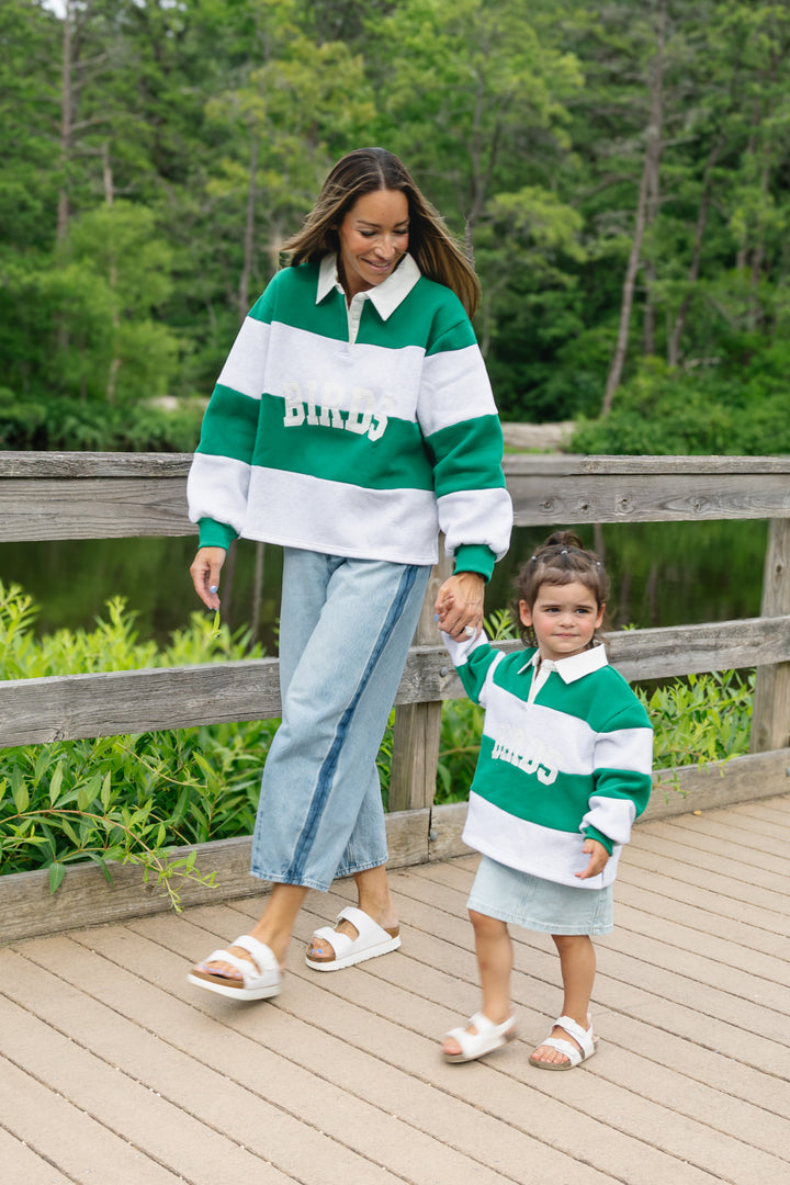 Philly Birds Striped Rugby
