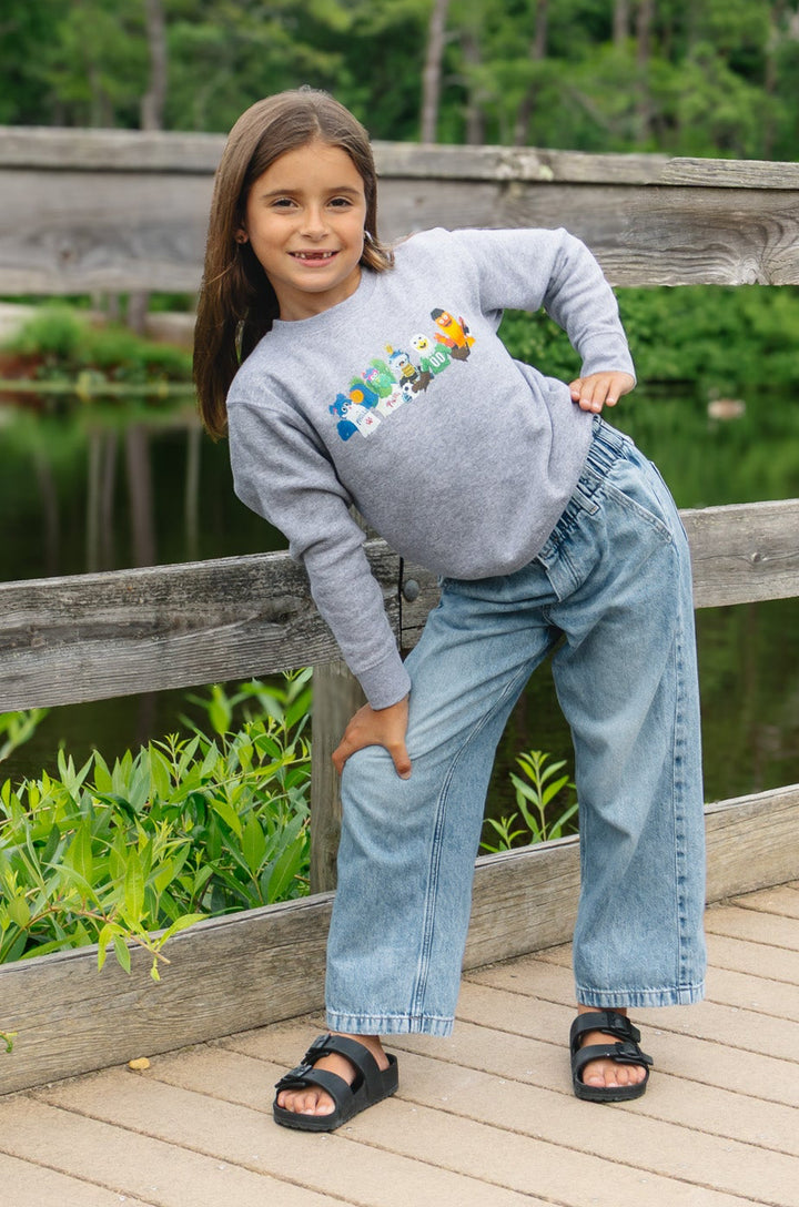 Philly Mascot Crew Sweatshirt