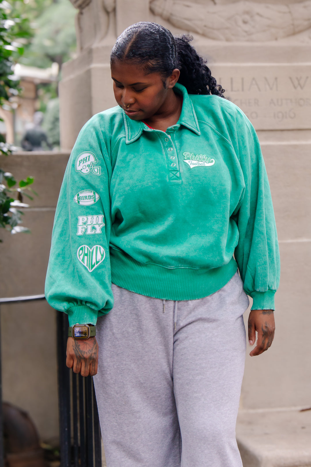 Philly Kelly Snap Collar Multi Patch