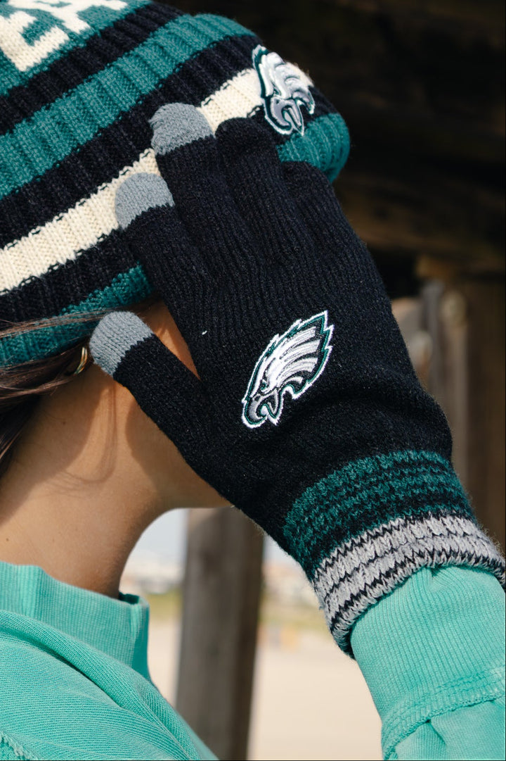 Philadelphia Eagles Black Static Glove