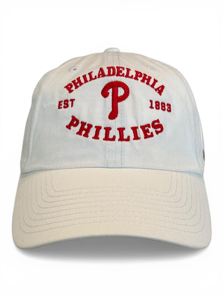 Philadelphia Phillies White Arched Clean Up