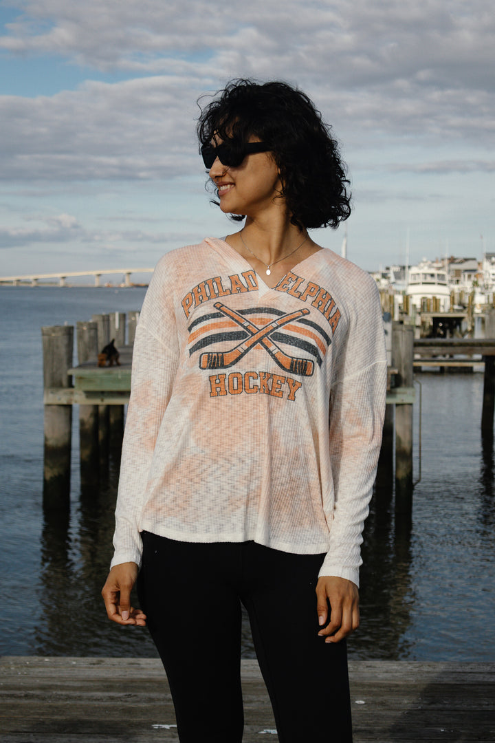 Philly Hockey Lightweight Long Sleeve w/ Hoodie