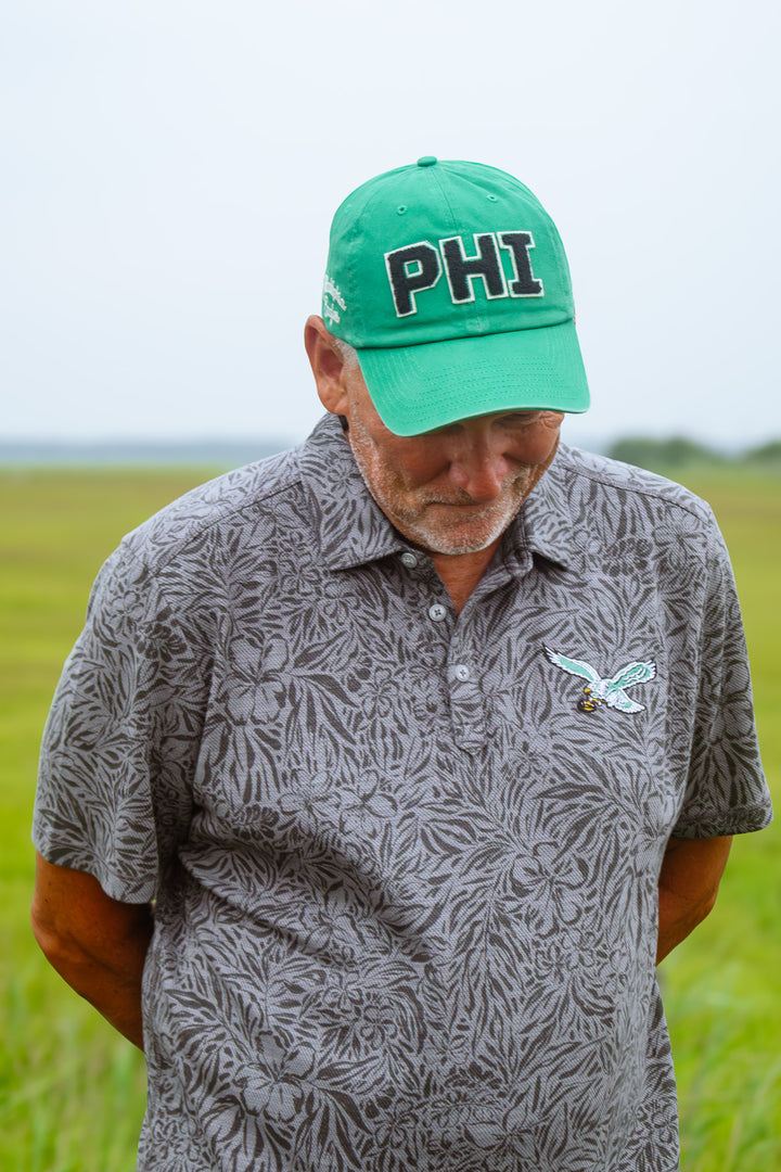 Men Philadelphia Eagles Historic Kelly Zoey Clean Up Hat
