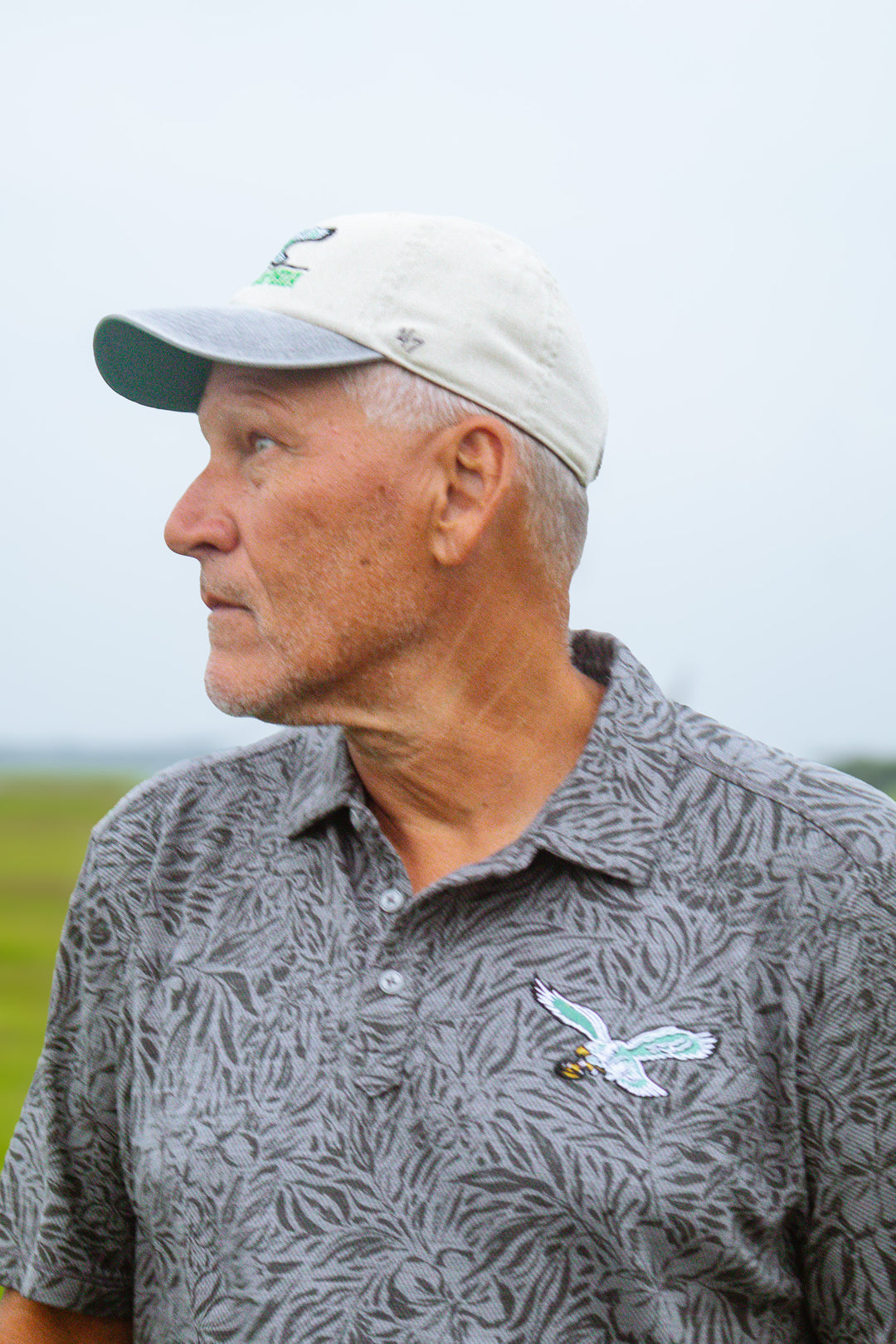 Philadelphia Eagles Historic Mojave Logo Line TT Clean Up