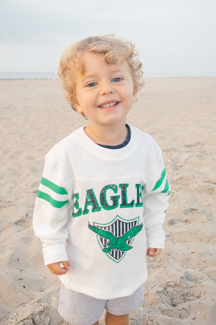 Philadelphia Eagles Striped Long Sleeve T-Shirt