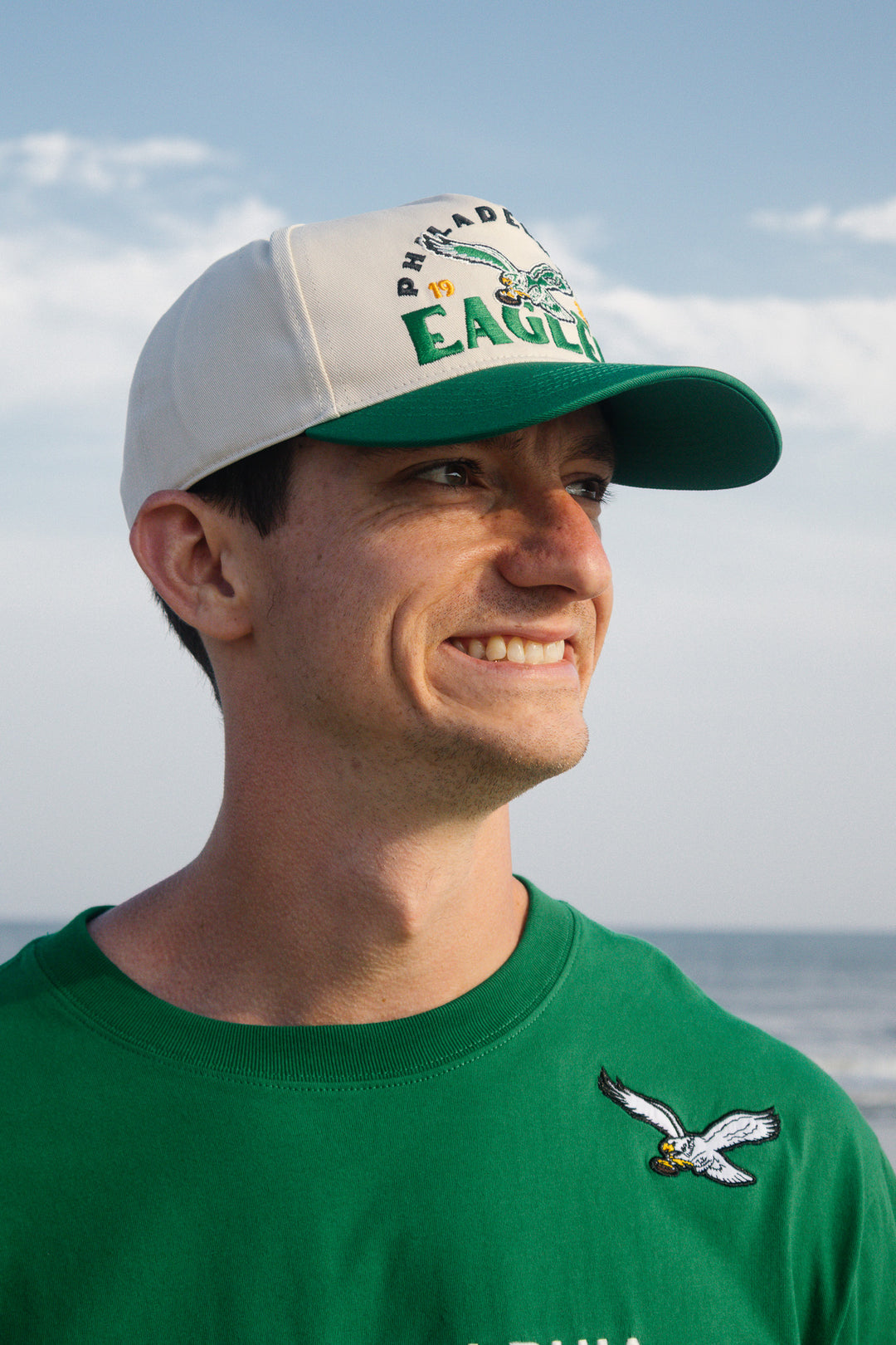 Philadelphia Eagles Historic Natural Arcitext Hitch Hat
