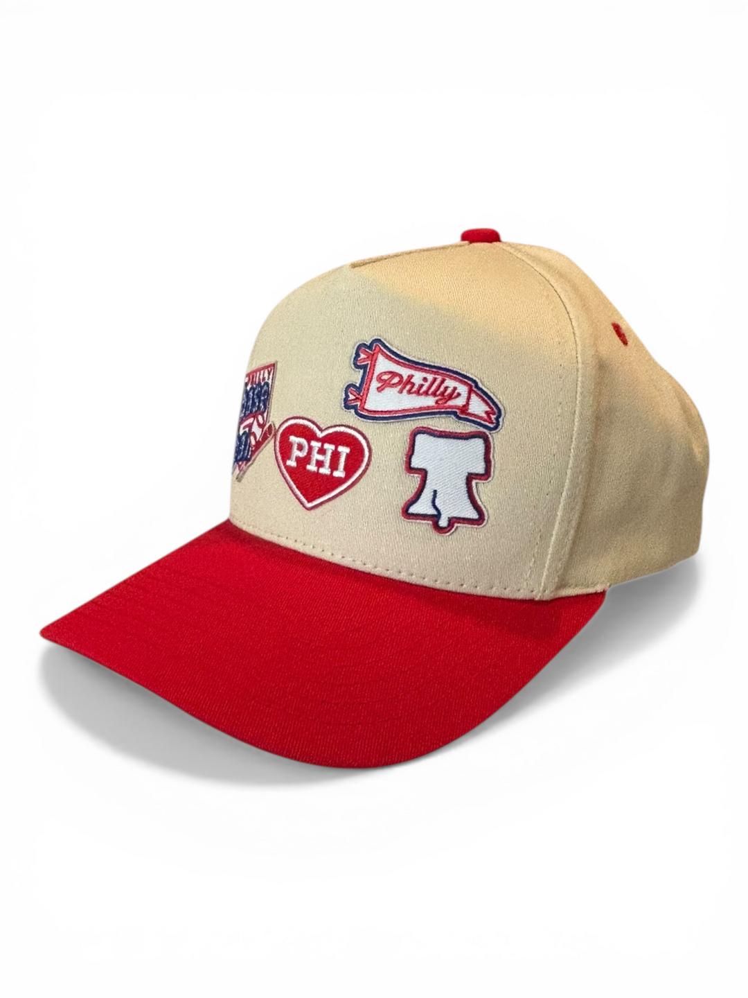 Philly Red Multi Patch Hitch Hat