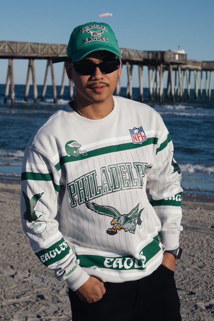 Philadelphia Eagles Too Maxxed Fleece Crew