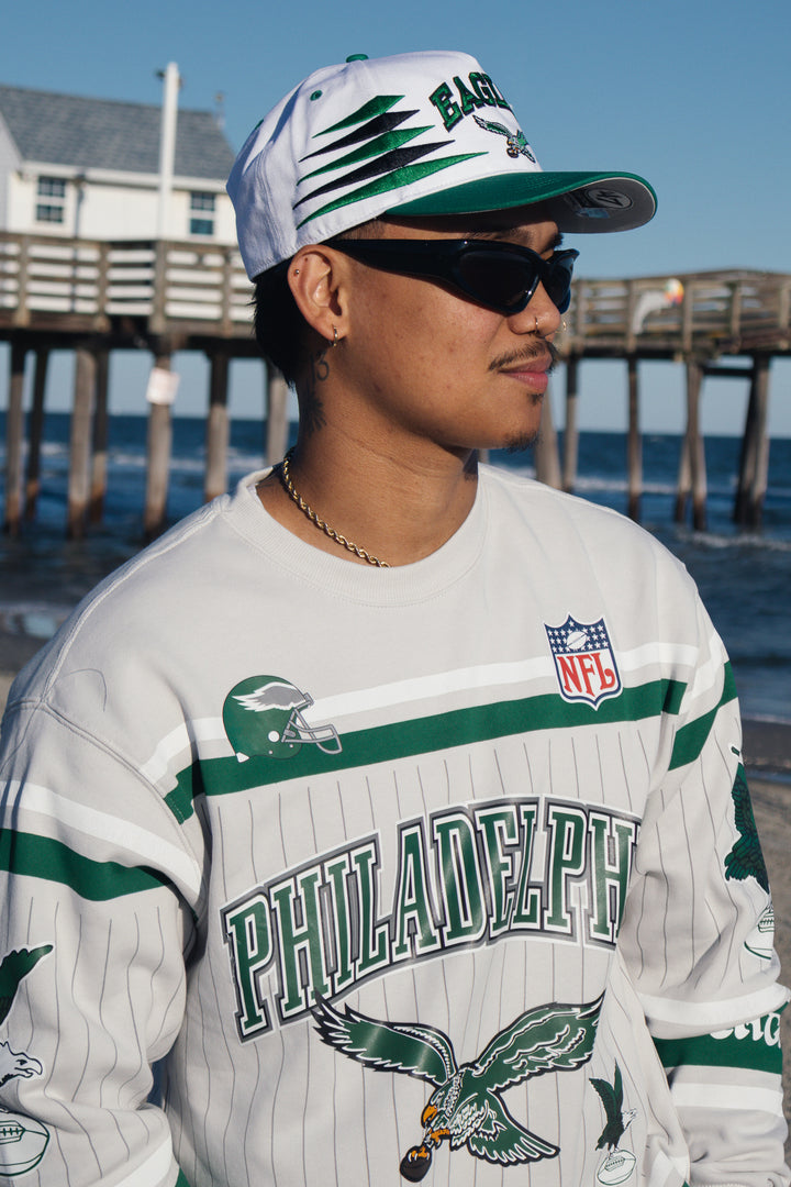 Philadelphia Eagles Too Maxxed Fleece Crew