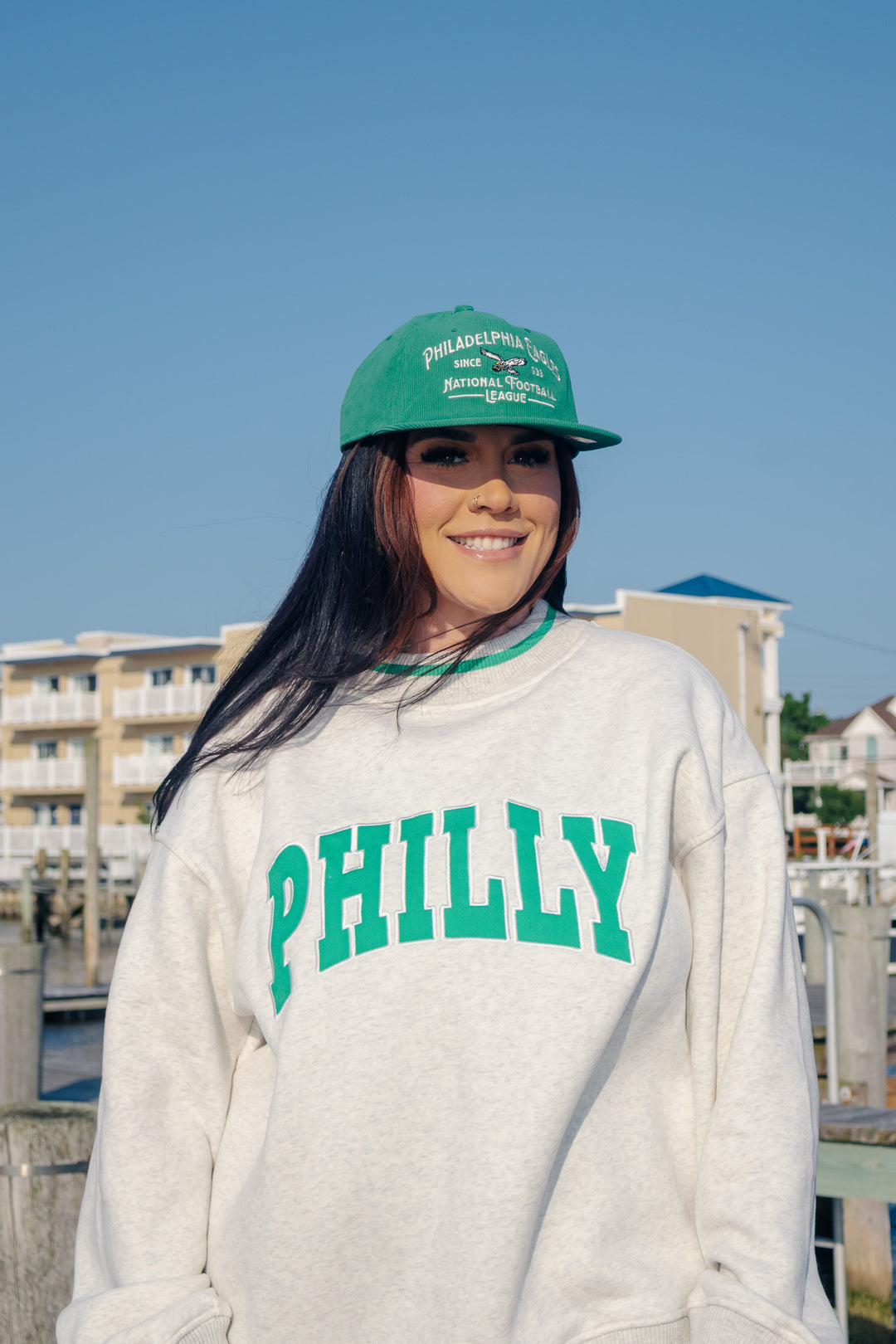 Women Philadelphia Eagles Historic Kelly Whitlock &