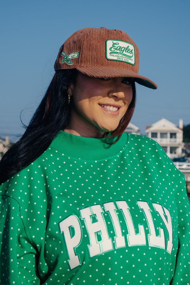 Philadelphia Eagles Historic Pinecone Cord Patch Hitch Hat