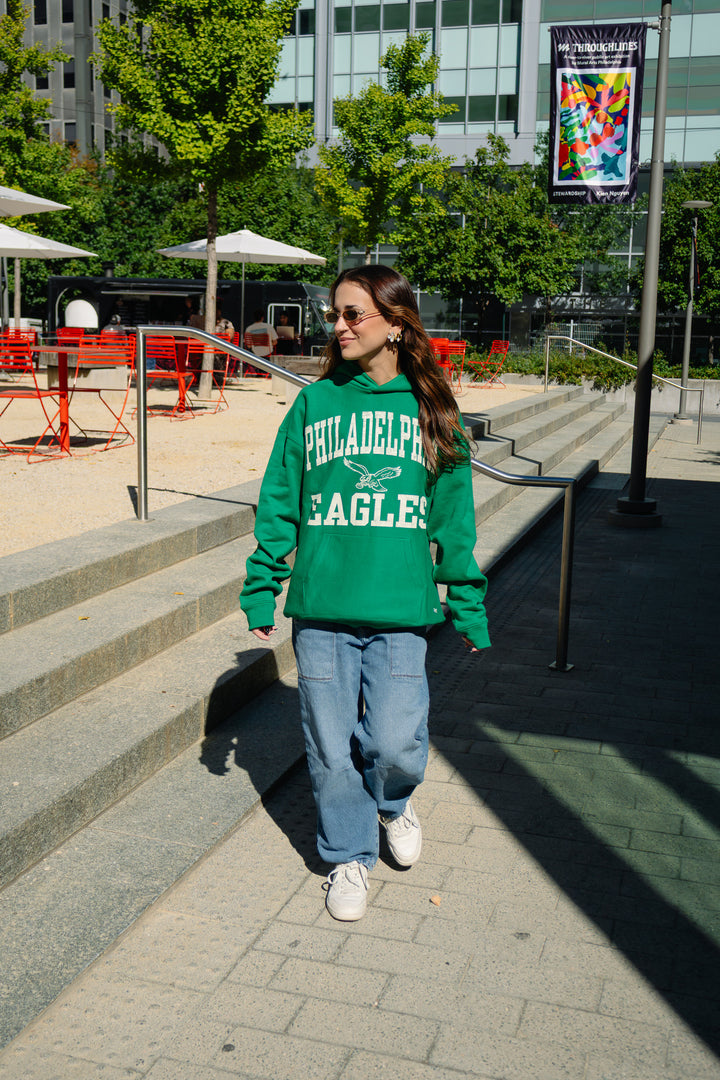 Philadelphia Eagles Historic Campus Stack Arched Foundation Hoodie