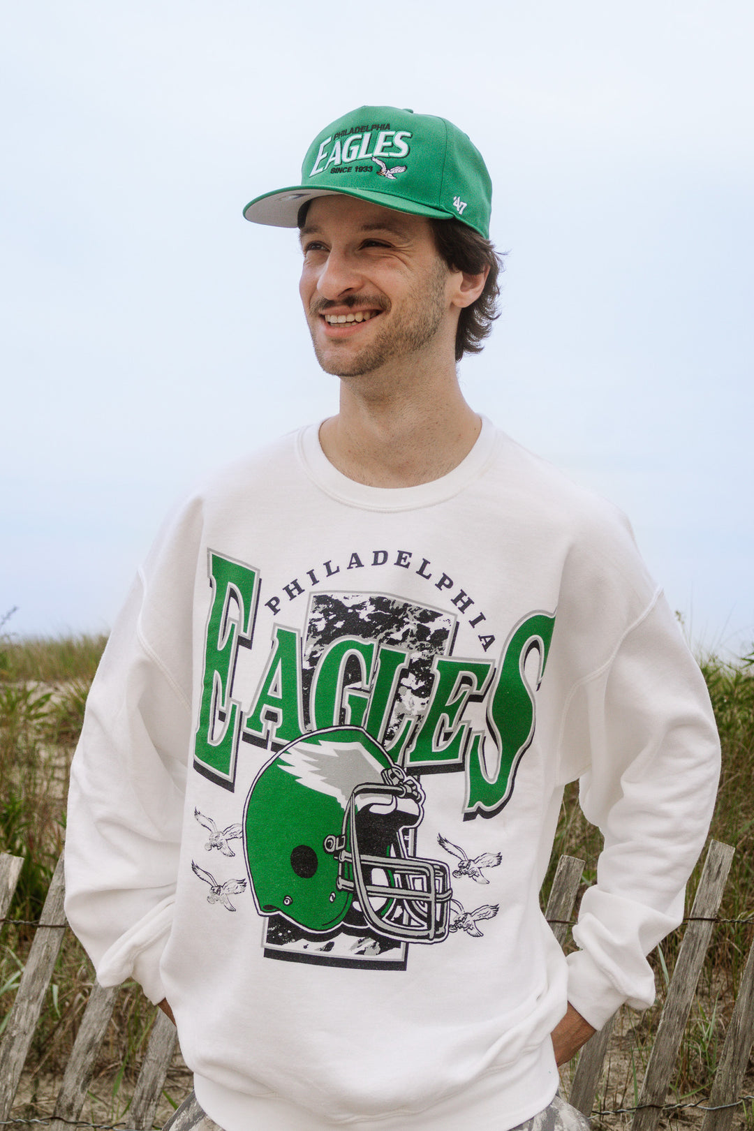 Philadelphia Eagles Historic Kelly Script Hitch Hat