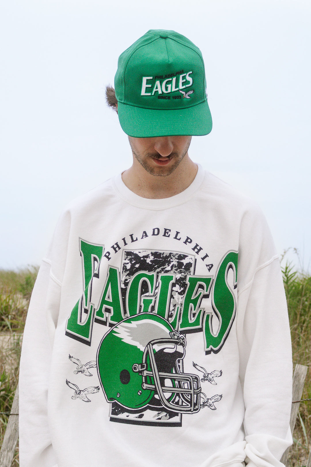 Philadelphia Eagles Historic Kelly Script Hitch Hat