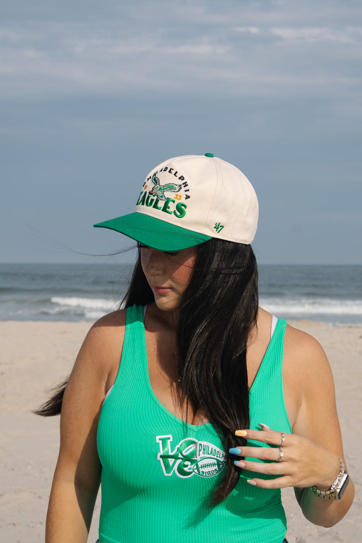 Philadelphia Eagles Historic Natural Arcitext Hitch Hat