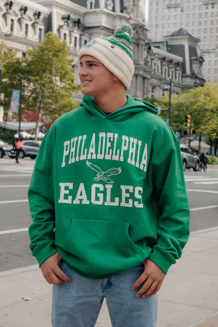 Philadelphia Eagles Historic Campus Stack Arched Foundation Hoodie