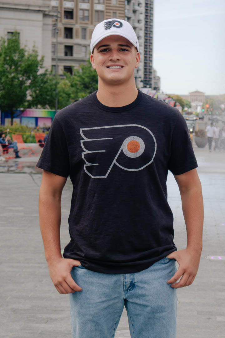 Philadelphia Flyers Jet Black Scrum Tee