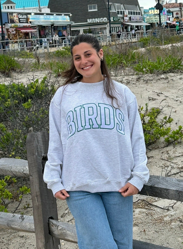 Philly Birds Mock Neck Sweatshirt
