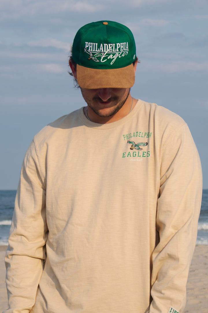 Philadelphia Eagles Historic Kelly Scribe Line Hitch Adjustable Hat