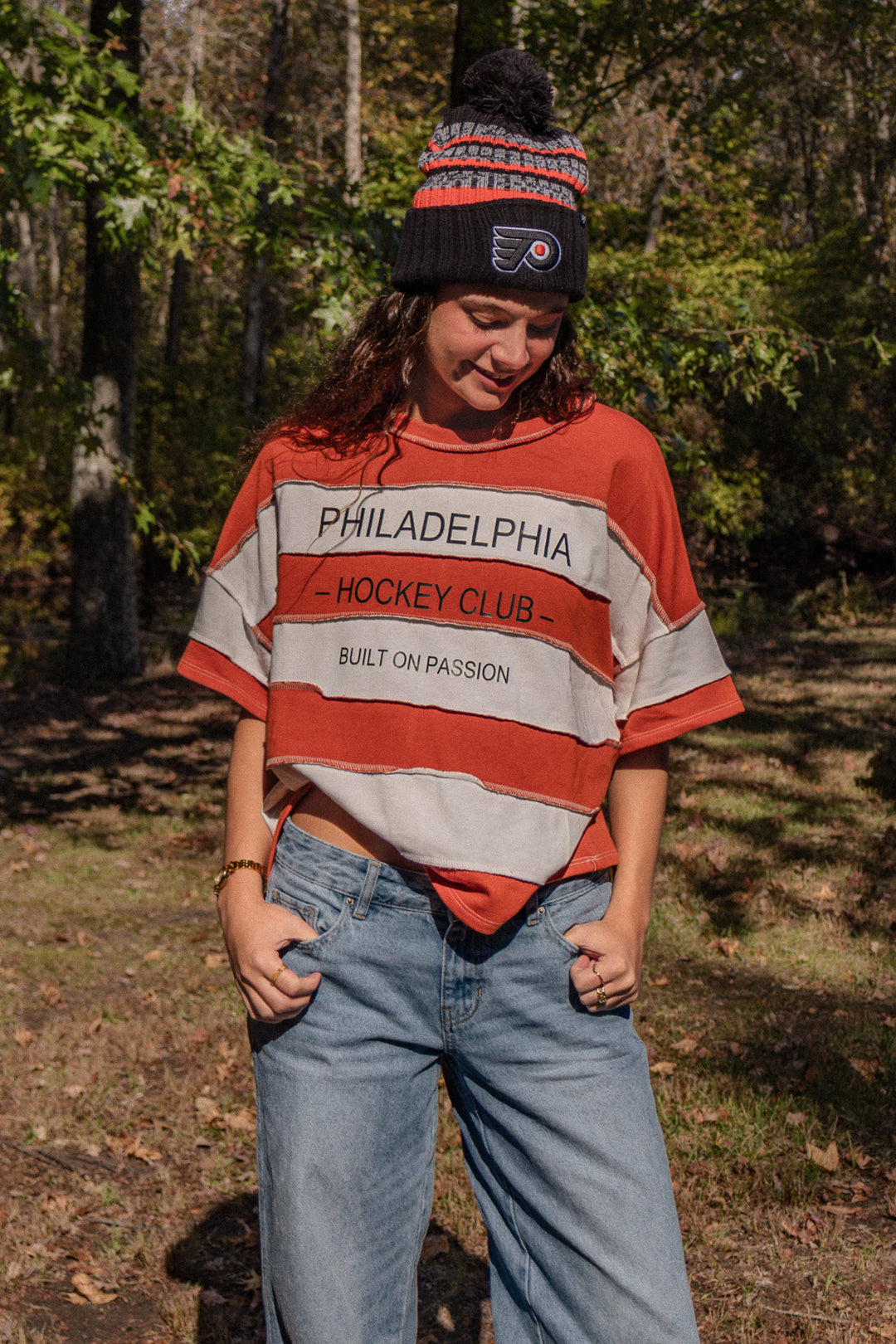 Philadelphia Hockey Color Block Stripe Shirt