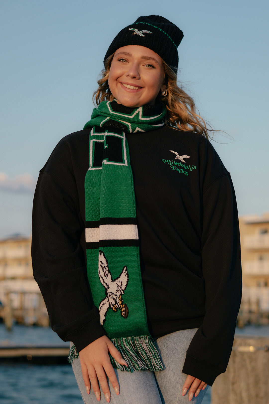 Philadelphia Eagles Historic Kelly Breakaway Scarf