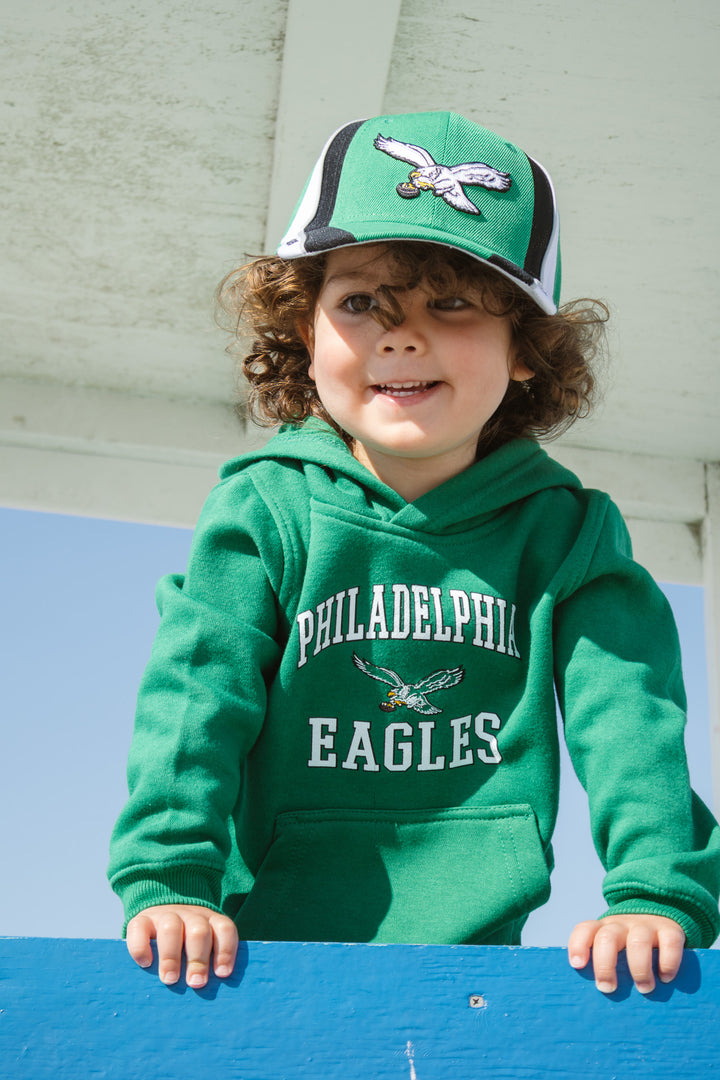 Philadelphia Eagles Youth Downforce Pro Crown Adjustable Hat