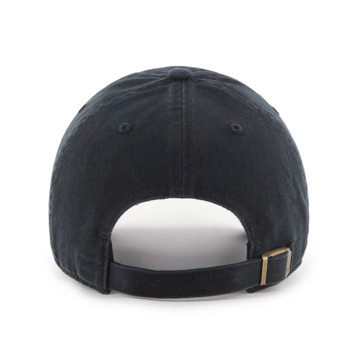 Philadelphia 76ers Black Clean Up Adjustable Hat