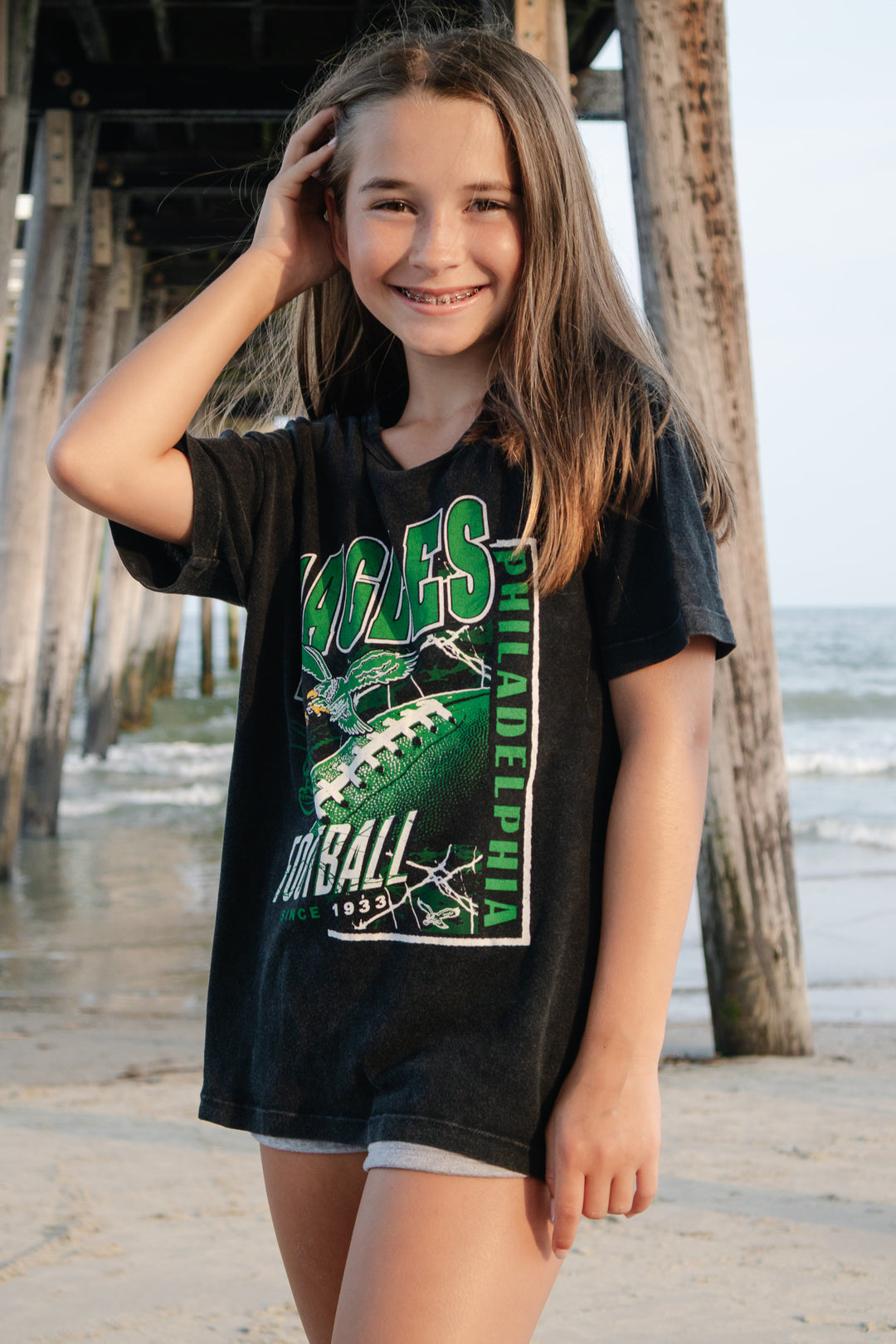 Philadelphia Eagles Mineral Wash Short Sleeve T-Shirt