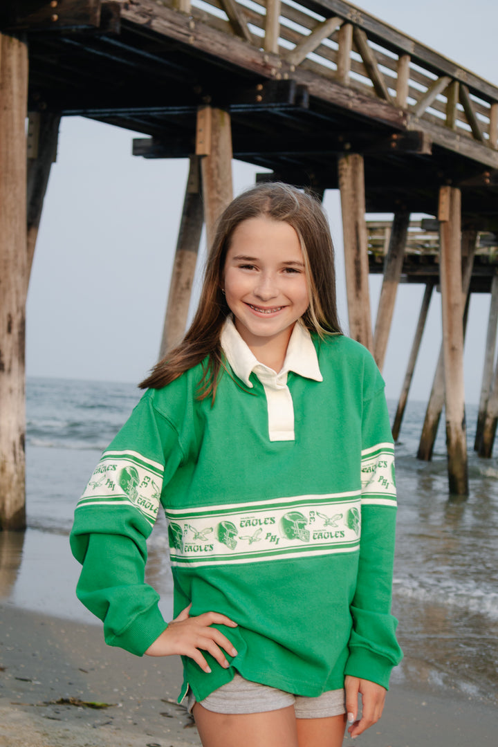 Philadelphia Eagles Rugby Long Sleeve