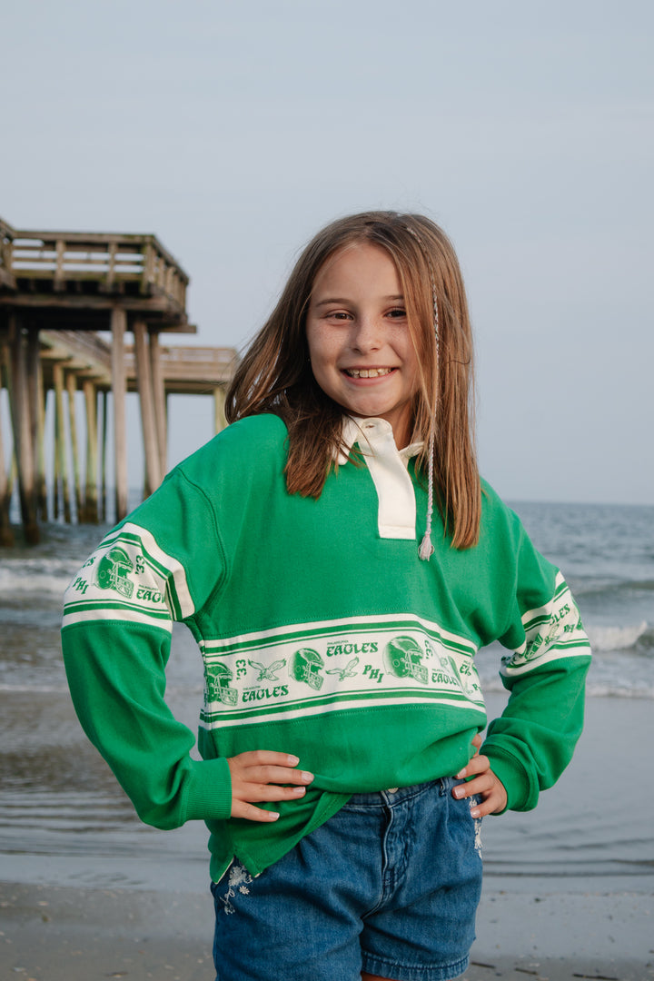 Philadelphia Eagles Rugby Long Sleeve