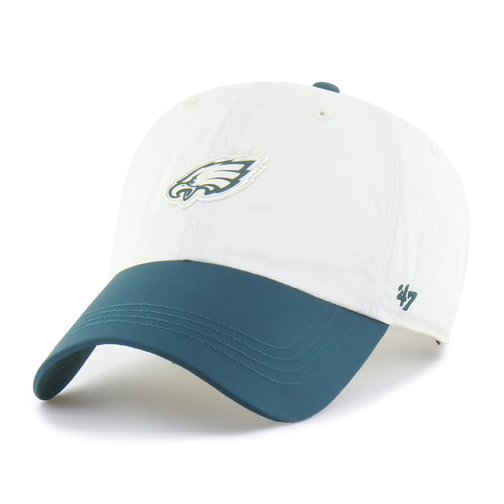 Philadelphia Eagles Modernia Cream Nylon Clean Up Adjustable Hat