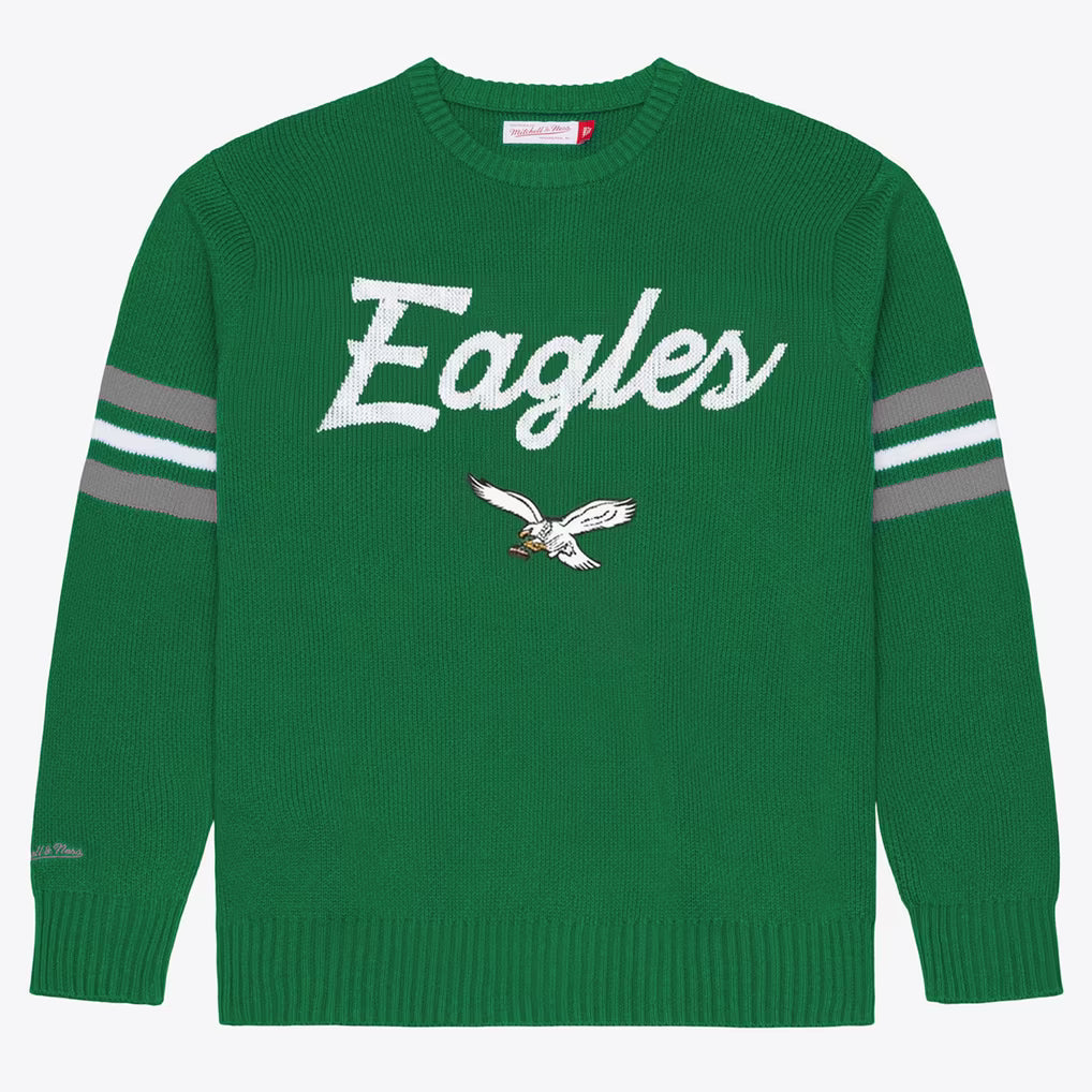 Philadelphia Eagles Kelly Green Head Coach Sweater