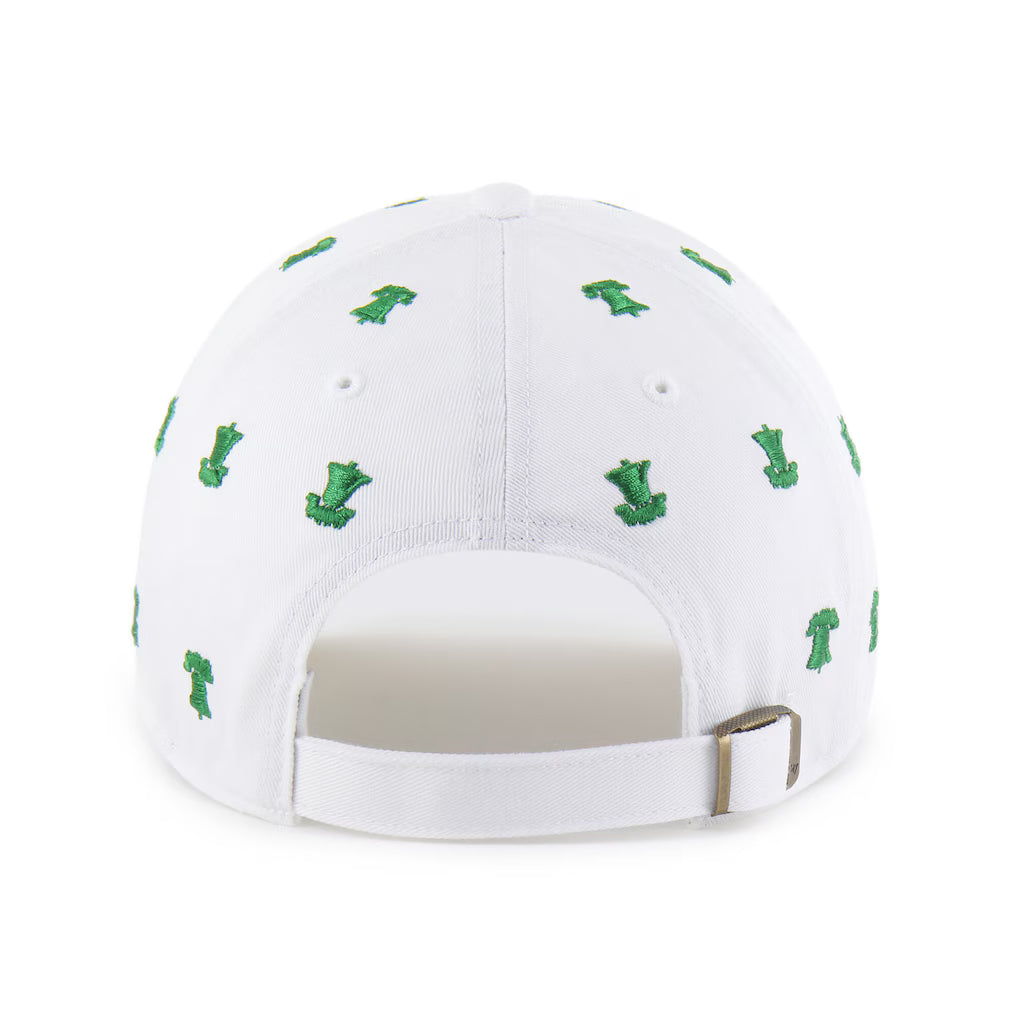 Philadelphia Eagles Historic White Confetti Clean Up All Cap