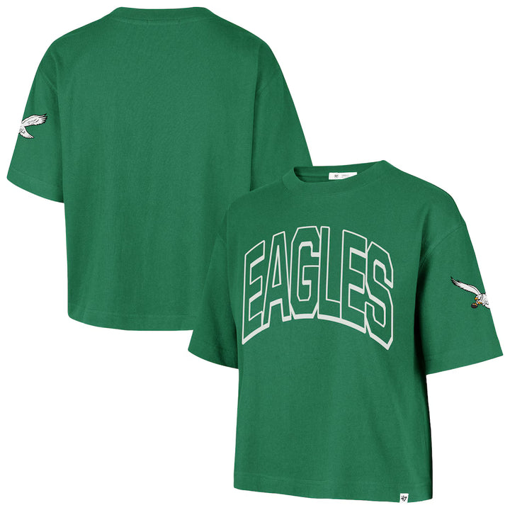 Philadelphia Eagles Kelly Green Call Out Reed City T-Shirt